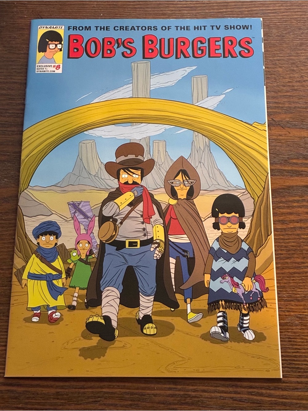 Bob’s Burgers #8 Exceed Exclusive Variant Dynamite NM 9.4 Retailer Variant